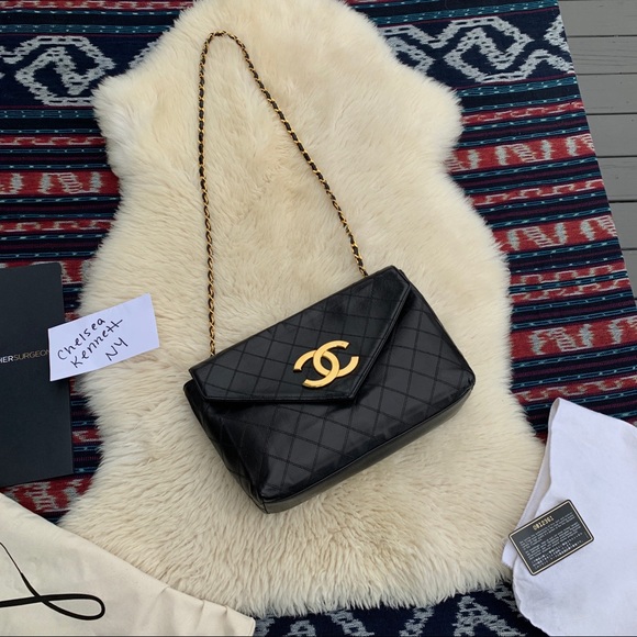 chanel envelope flap bag
